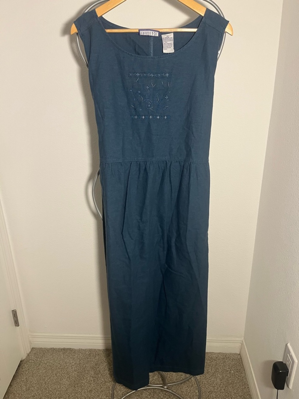 Erika II & Co Linen-Cotton Dress